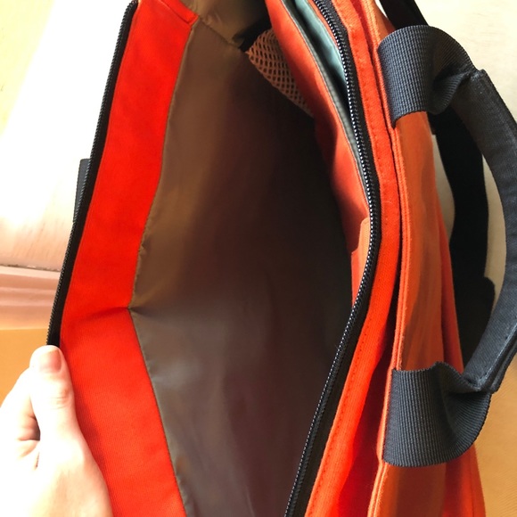 Jack Spade Bags Jack Spade Orange Canvas Messengertote Bag Poshmark